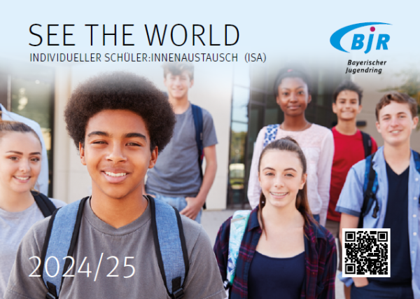See the world – Individueller Schüler:innenautausch (ISA) – Postkarte