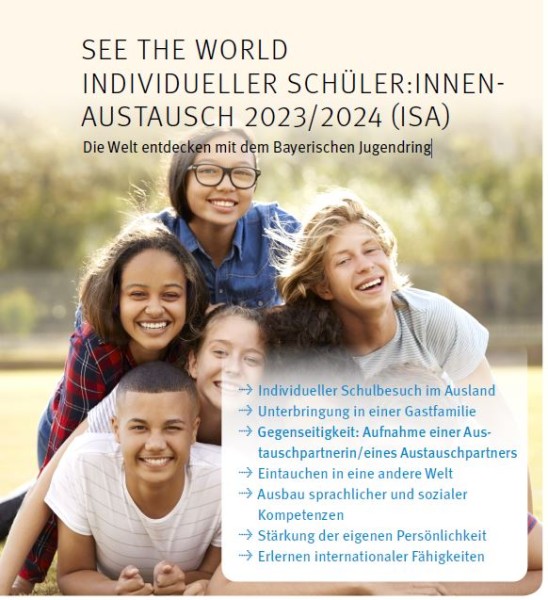 See the world - Individueller Schüler:innen-Austausch (ISA)